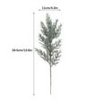 thumbnail image 2 of Artificial Pine Branches 10pcs Christmas Pine Needles Faux Leaves Needle Plastic Pine Tree Branches Garland Fake Greenery Pick for DIY Garland Xmas Holiday Wall Home Decor, 2 of 12