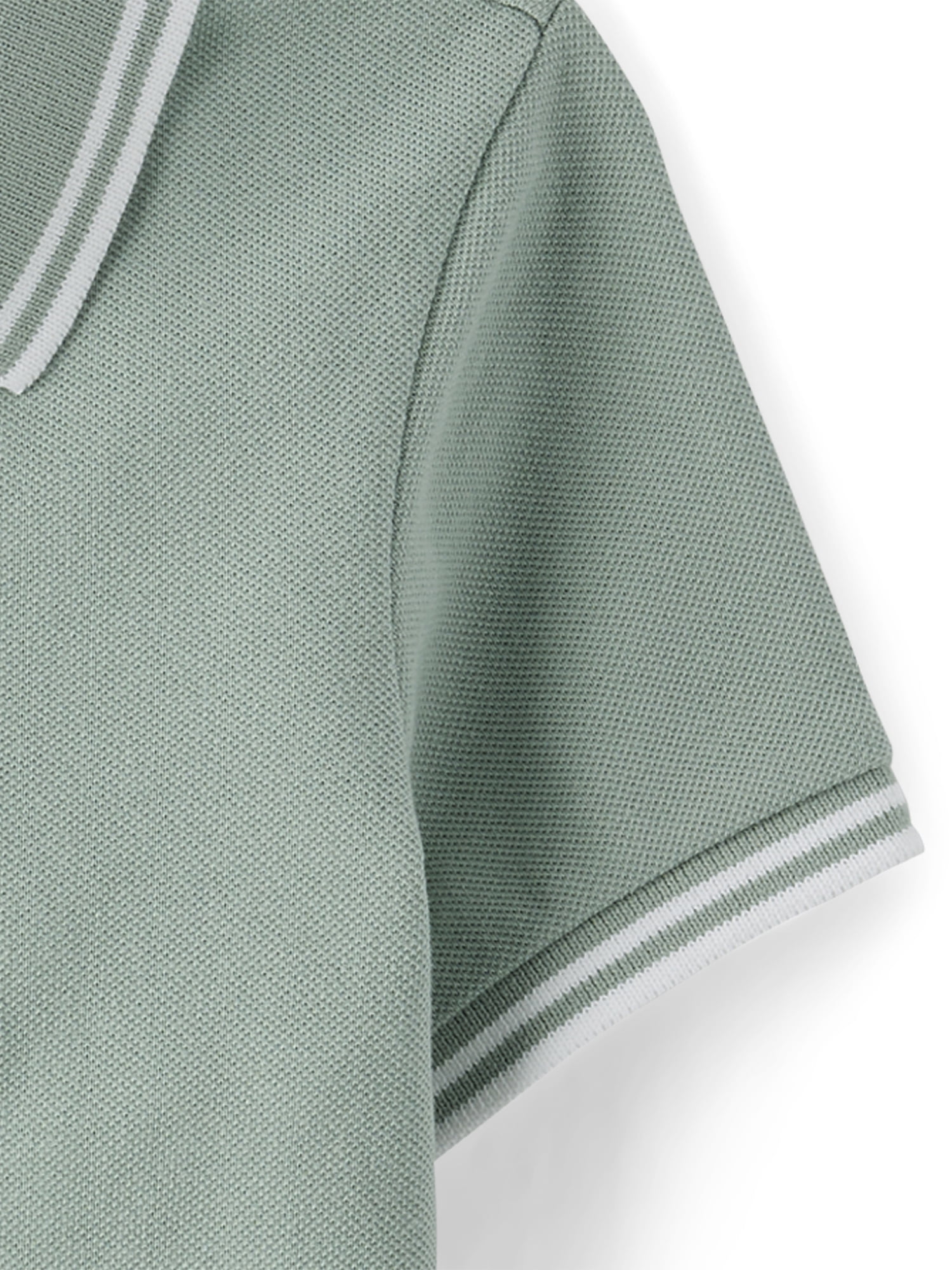 The Children's Place Baby & Toddler Boys Short Sleeve Tipped Pique Polo, Sizes 6M-5T