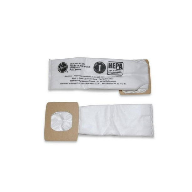 Genuine Hoover Cloth Type I HEPA Vacuum Bags AH10005 Platinum Canister