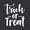 White, variant on Vinyl Wall Art Decal - Trick Or Treat - 19" x 17" - Modern Magical Halloween Quote For Home Bedroom Kids Room Store Coffee Shop Seasonal Decoration Sticker