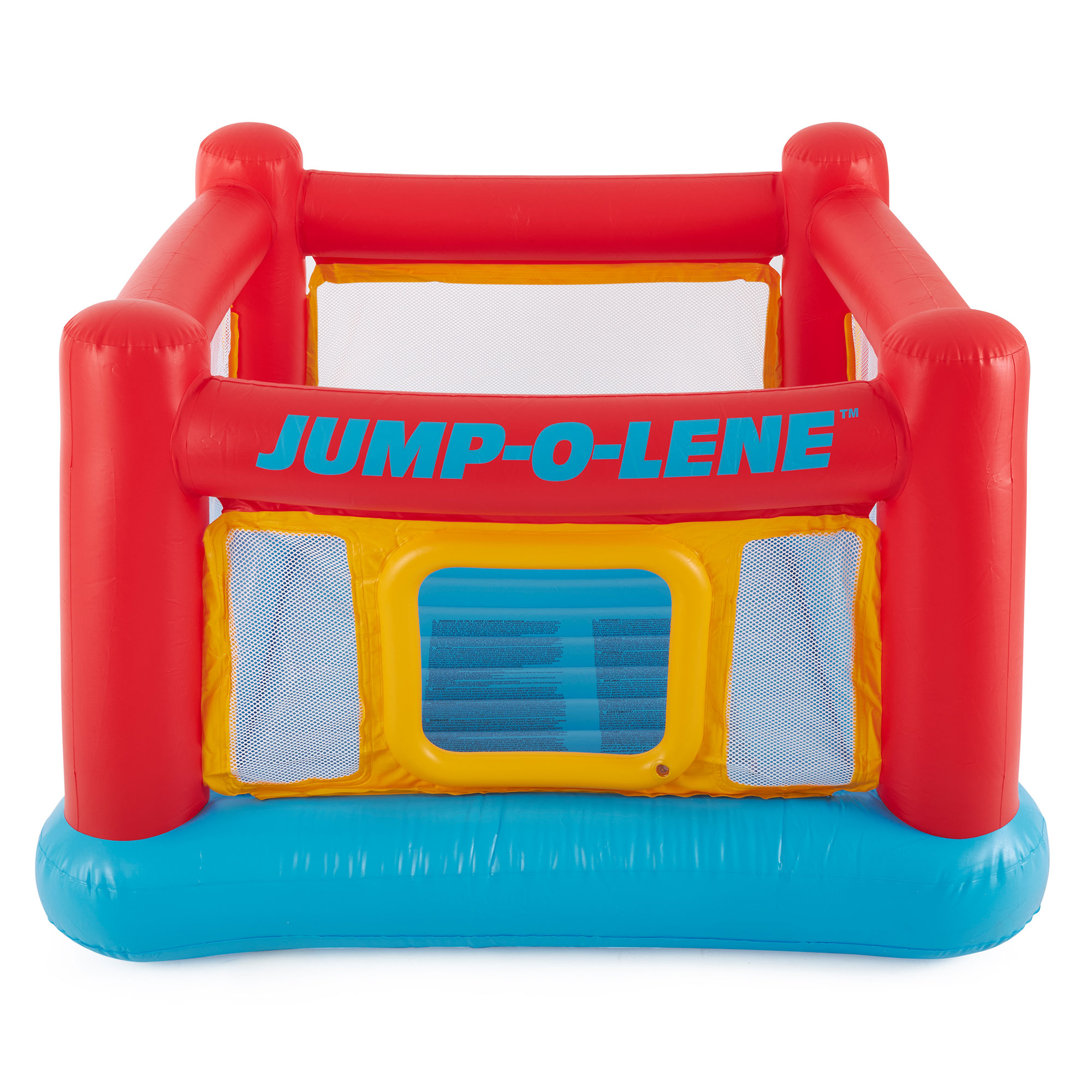 Intex Inflatable Jump-O-Lene Bounce House w/Plastic Fun Ballz, 100 Pack - image 5 of 12