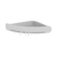 thumbnail image 1 of yingyy Bathroom Wall Shelf Shower Gel Bathing Tool Storage Wall Mounted Metal Drain Rack Soap Holder Cup Castor Drain Rack Kitchen Tool Gray, 1 of 6
