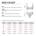 thumbnail image 6 of Wukai Snake Women's Bikini Set Two Piece,wimsuit High Waisted V Neck Twist Front Adjustable Spaghetti Straps Bathing Suit-Medium, 6 of 7