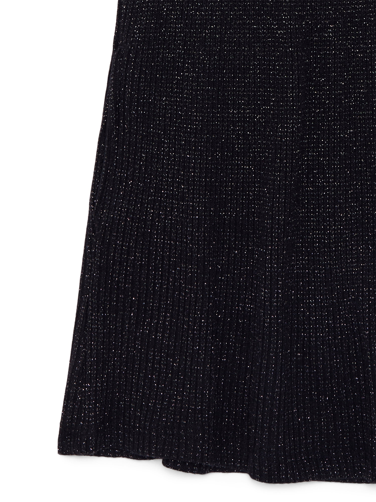 Wonder Nation Girls Square Neck Cozy Dress, Sizes 4-18 & Plus