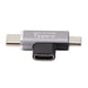 thumbnail image 4 of Adaptador 2 en 1 TypeC hembra a Micro macho para accesorio mejorado de teléfono móvil IPhone TypeC (interfaz Micro TypeC), 4 of 5