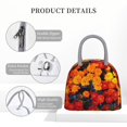 thumbnail image 4 of Balery Marigold Flowers In Different Colors Bolsa de Almuerzo para Mujeres, Caja de Almuerzo, Bolsa de Almuerzo Pequeña Impermeable, Tote de Almuerzo Reutilizable con Gran Capacidad, 4 of 6
