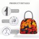thumbnail image 4 of Balery Marigold Flowers In Different Colors Bolsa de Almuerzo para Mujeres, Caja de Almuerzo, Bolsa de Almuerzo Pequeña Impermeable, Tote de Almuerzo Reutilizable con Gran Capacidad, 4 of 6