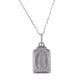 thumbnail image 1 of Medalla de la Virgen de Guadalupe grabada en marco portal imagen completa Medalla Italiana Medalla y cadena, 1 of 3