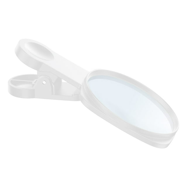 Mirror with Storage,Clip on Mirror New Phone Rear Camera High-Definition Reflective Vlog Selfie Mirror Rear Selfie Clip with Storage Box Photo Storage Box