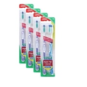 G-U-M Super Tip Toothbrush, Soft/Regular 460pack of 4