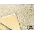 thumbnail image 3 of Fabric Empire 62" Polyester Sherpa Minky Sewing & Craft Fabric By the Yard, Ivory, 3 of 3