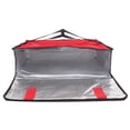 thumbnail image 4 of Trailmaker Pizza Bags for Delivery, Insulated Pizza Delivery Bag for Delivery Drivers, 20" x 20" x 6" Pizza Warmer Bags for Carry Hot, Commercial Food Warmers for Catering, Pizza Carrier, Red, 4 of 7