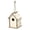 D, variante sur Wzzjkit Mangeoires pour Oiseaux Extérieurs, Mangeoire en Bois Suspendue pour Décoration de Jardin en Forme d'Hexagone avec Toit, Mangeoire à Oiseaux