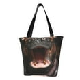 thumbnail image 1 of Fotbe Playful Baby Hippo Splash Bolsa de Playa con Estampado, Bolsa de Hombro, Bolsa de Mano Espaciosa, Bolsa de Viaje Ligera, Bolsa de Compras Versátil, 1 of 6