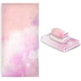 thumbnail image 6 of Coolnut 3 PCS Towel Pink Clouds Cotton Bath Towel Set (1 Bath Towel, 1 Hand Towel, 1 Washcloth) for Bathroom, Super Soft and Quick Dry Towels, 6 of 6