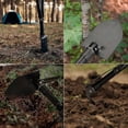 thumbnail image 5 of Folding Shovel - Heavy Duty Carbon Steel Military Shovel, Mini Portable Camping Shovel, Trenching Tool for Off-Roading, Hiking, Digging Earth, Sand, M, 5 of 5