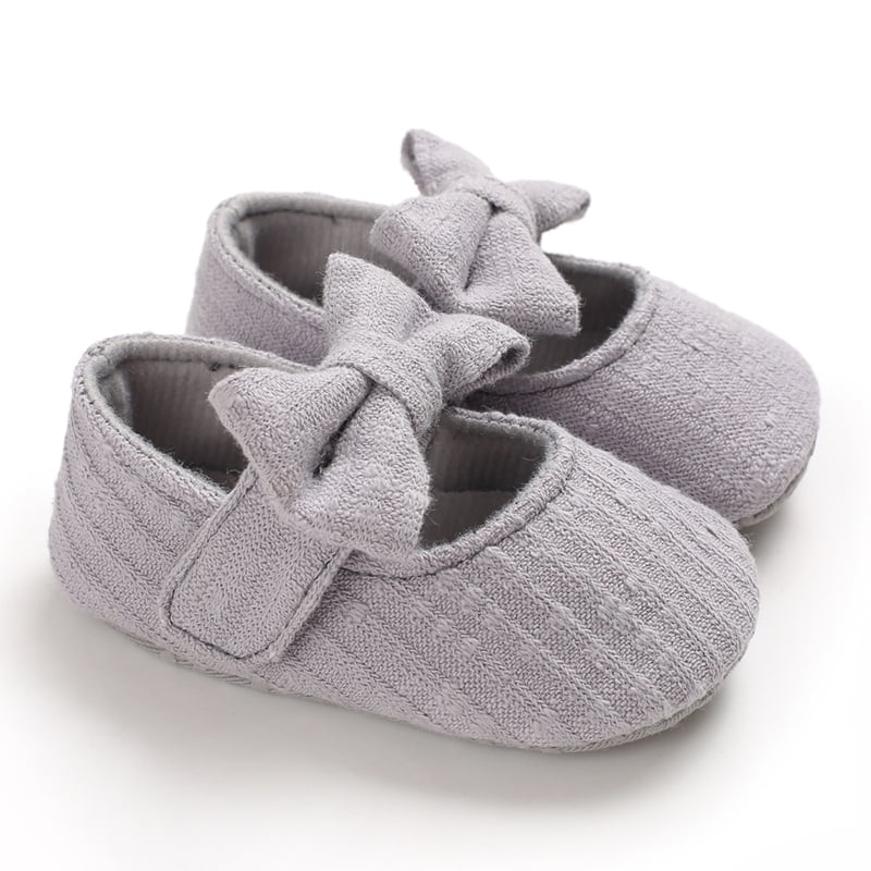 Baby Girls Non-Slip Shoes Childrens Solid Color Simple Shoes Voberry