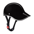 thumbnail image 1 of Casco de bicicleta Colamx seguro de béisbol para mujeres y adultos Negro brillante, 1 of 8