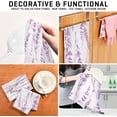 thumbnail image 7 of Coolnut Beautiful Lavender Kitchen Dish Towel Set of 1, Super Soft Absorbent Cleaning Cloth, Reusable Quick Drying Kitchen Towel for Home, Kitchen Washcloth Gift, 7 of 7
