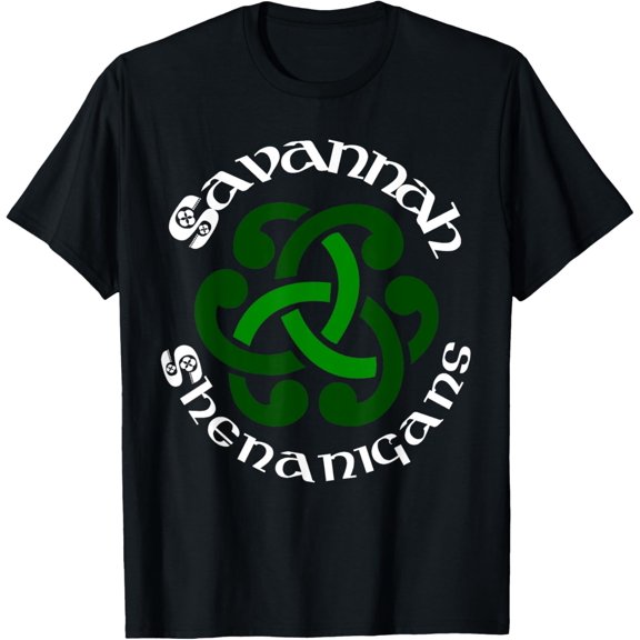 Savannah Shenanigans T Shirt for St. Patrick's Day T-Shirt Tee