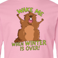 thumbnail image 4 of Inktastic Groundhog Day Wake Me when Winter is over Long Sleeve Youth T-Shirt, 4 of 5