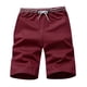 thumbnail image 1 of Pantalones cortos de algodón para hombre, pantalones cortos informales de verano, color liso, L-XXXXXL, 1 of 7