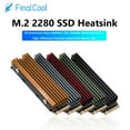 thumbnail image 2 of FinalCool IceSoul 08 Dissipateur Thermique M2 NVME NGFF 2280 SSD Refroidisseur de Disque Dur à Semi-Conducteurs Rouge, 2 of 6