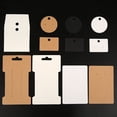 thumbnail image 2 of 50pcs/lot Earring Necklace Set Cards Holder Paper Hairpin Packing Cards Hang Tag For Diy Jewelry Display Card Making Packaging 10Fit Ear Necklace, 2 of 6
