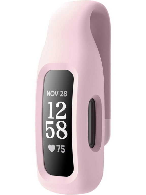 Clip Case Accessory for Fitbit Inspire 3/Inspire 2, Soft Pink (not for Inspire, Inspire hr, ace 2)
