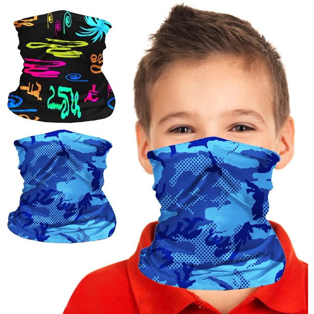 Happy Cherry Neck Gaiter Kids Face Cover Boca Evitar Saliva Spray Anti-Fog para el frío Adepaton CJWUS-5360
