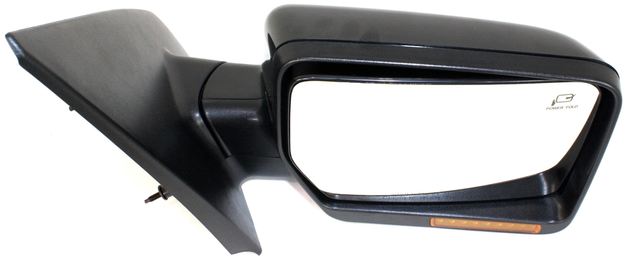 Mirror Compatible With 2007-2008 Ford F-150 Right Passenger Side Heated In-housing Signal Light Paintable Kool-Vue
