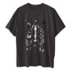 thumbnail image 5 of Camiseta de manga corta suelta con estampado de manga caída de Halloween para hombres y mujeres Pompotops hfajkhk140155, 5 of 9