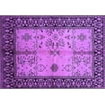 thumbnail image 1 of Ahgly Company Indoor Rectangle Oriental Purple Industrial Area Rugs, 5' x 7', 1 of 4