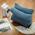 thumbnail image 3 of Multifunction Pillow Reading Pillow-Bed with Armrest for Reading Back Cushion Home Office Lumbar Cushion Sofa Bed Pillow Three Color 3 Pcs Set, 3 of 7