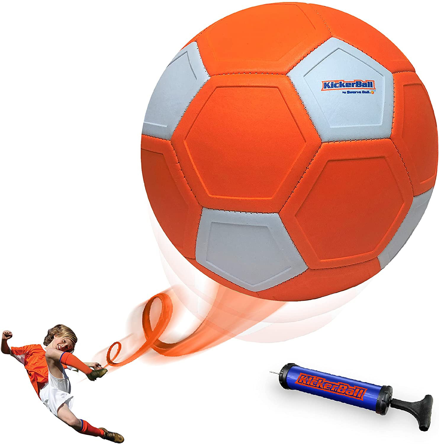 Curve and Swerve Soccer Ball/Football Toy Kickerball 