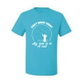 thumbnail image 2 of Wild Bobby, Can't Work Today My Arm Is In A Cast, Fishing, Men Graphic Tee, Light Turquoise, XX-Large, 2 of 5