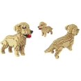 thumbnail image 2 of Figura de perro Golden Retriever (labrador retriever) de 950 piezas para armar con nanobloques., 2 of 5