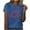 Blue, variant on St. Patricks Day Shirts for Women Fashion Saint Patrick Printed Round Neck Short Sleeves Casual T-Shirt Top Saint Patricks Day Shirt
