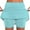 Mint Green, variant on Women's Elastic Yoga Skirt Lightweight High Waisted Print 2024 Active Wear