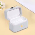 thumbnail image 3 of Pyaiiner High-End Mini Button Jewelry Box Travel Portable Jewelry Box Ring Jewelry Packaging Box Suitable For Placing Buttons Earrings Small Items Storage Boxes, 3 of 7