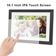 thumbnail image 2 of Upgrade 10.1" 32GB Digital Picture Frame,Wifi Smart Photo Frame,1280*800 HD IPS Touch Screen,Easy Share Photos Videos via Frameo App from Anywhere,Perfect for Gift,Black, 2 of 11