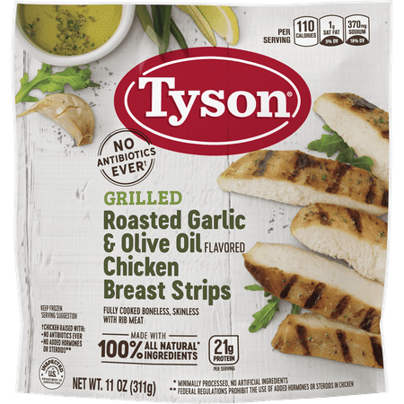 Tyson® All-Natural Grilled Roasted Garlic & Olive Oil ...