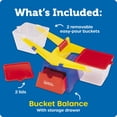 thumbnail image 6 of Learning Resources Primary Bucket Balance, Math Manipulatives, Ages 3+, 6 of 7