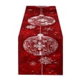 thumbnail image 2 of ZZkhGO Festive Christmas Table Runner, Vintage Striped Linen Tablecloth Art, Decor for Dining Room Party, 2 of 5