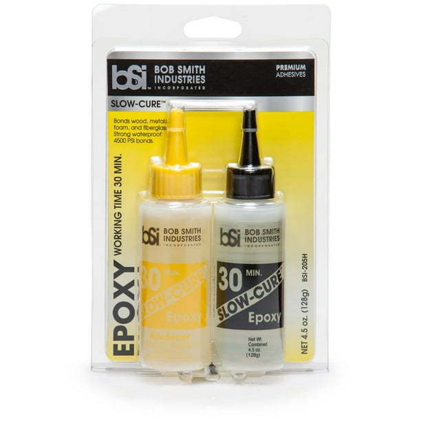 Epoxi Bob Smith Industries BSI-205, transparente, de curado lento, 133 ml