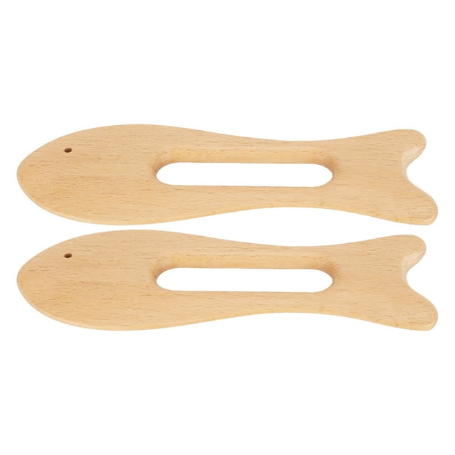 Outil de Massage Gua Sha, 2 Pcs Planche de Gua Sha en Bois Outil de Massage Guasha Performance Inégalée
