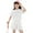 Beige, variant on Krdevn Girls' Summer Casual Training Suit Comfortable and Loose Top and Skirt Pants Sportswear Set Suitable for Daily Wear,16-17 Years