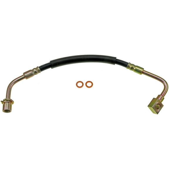 Dorman H620029 Rear Left Brake Hydraulic Hose for Specific Buick / Pontiac Models Fits select: 2002-2007 BUICK RENDEZVOUS, 2001-2005 PONTIAC AZTEK