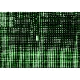 thumbnail image 1 of Ahgly Company Indoor Rectangle Abstract Emerald Green Modern Area Rugs, 7' x 10', 1 of 4