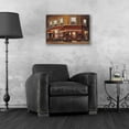 thumbnail image 3 of Epic Art 'Bistro II' by Tim O'Toole, Acrylic Glass Wall Art, 24"x16", 3 of 3